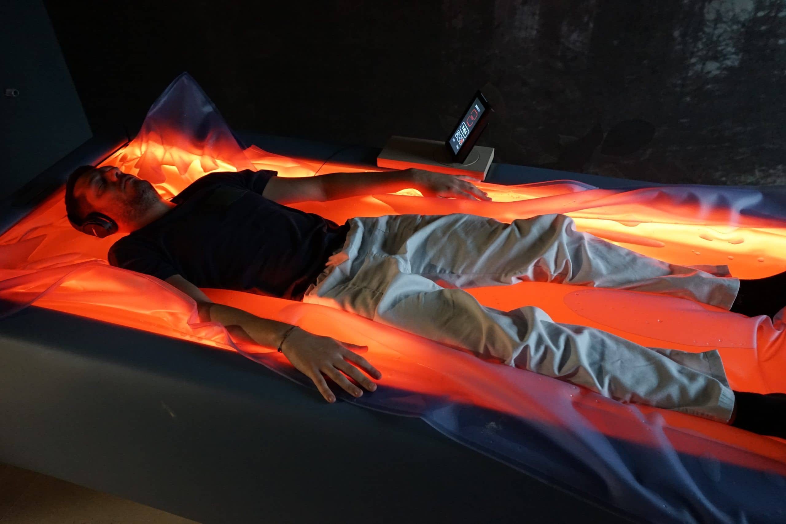 Foto von Mann auf Zerobody DryFloat