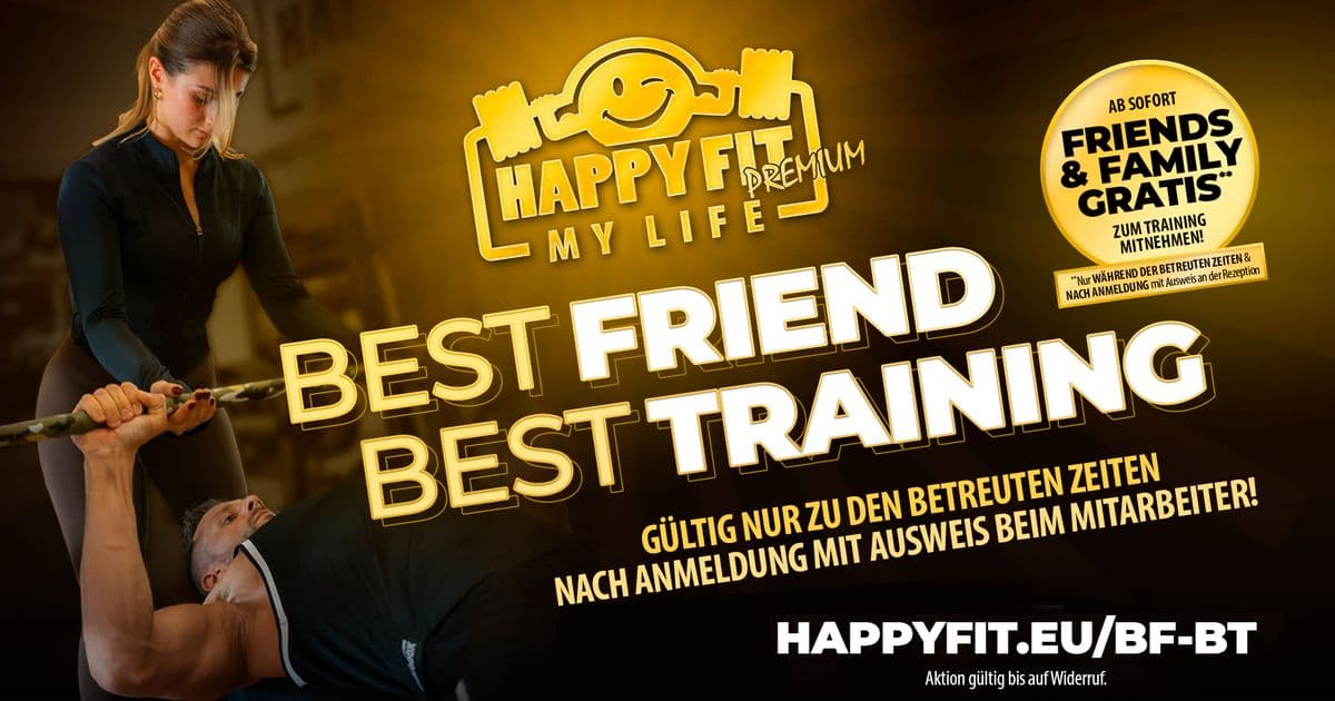 Best Friend Best Training HappyFit