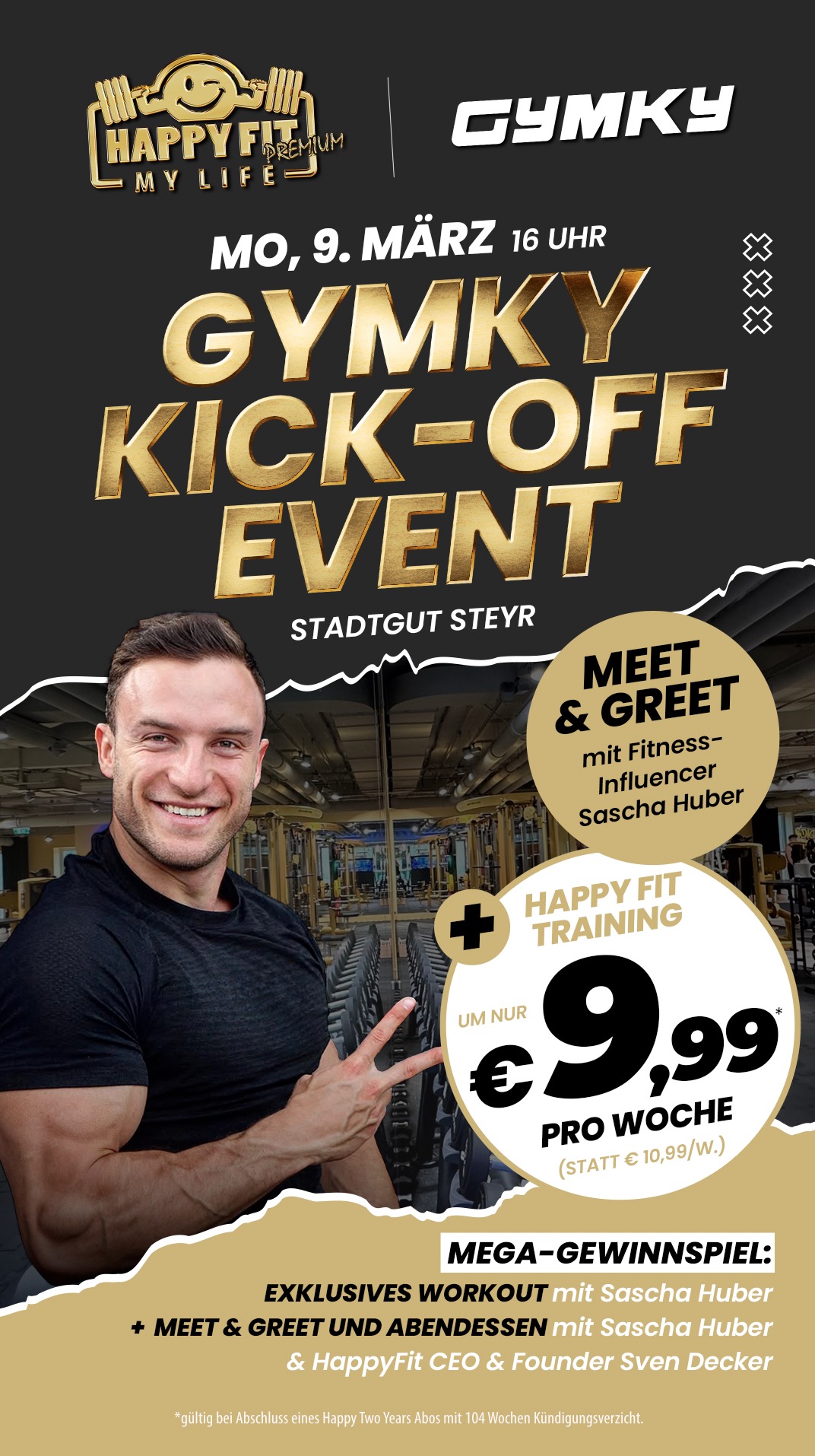 GYMKY KICK OFF EVENT HAPPY FIT 9.3.2026