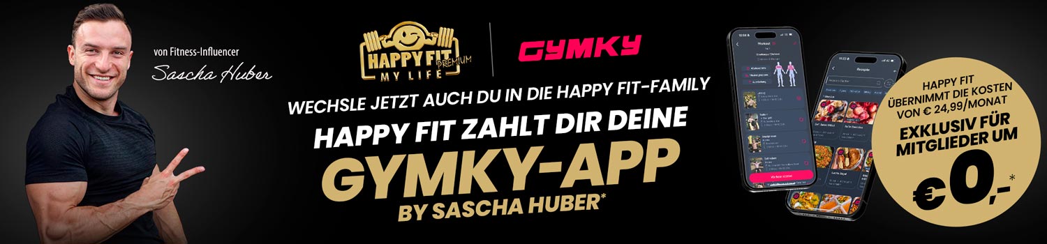 Gymky-App für alle Kunden