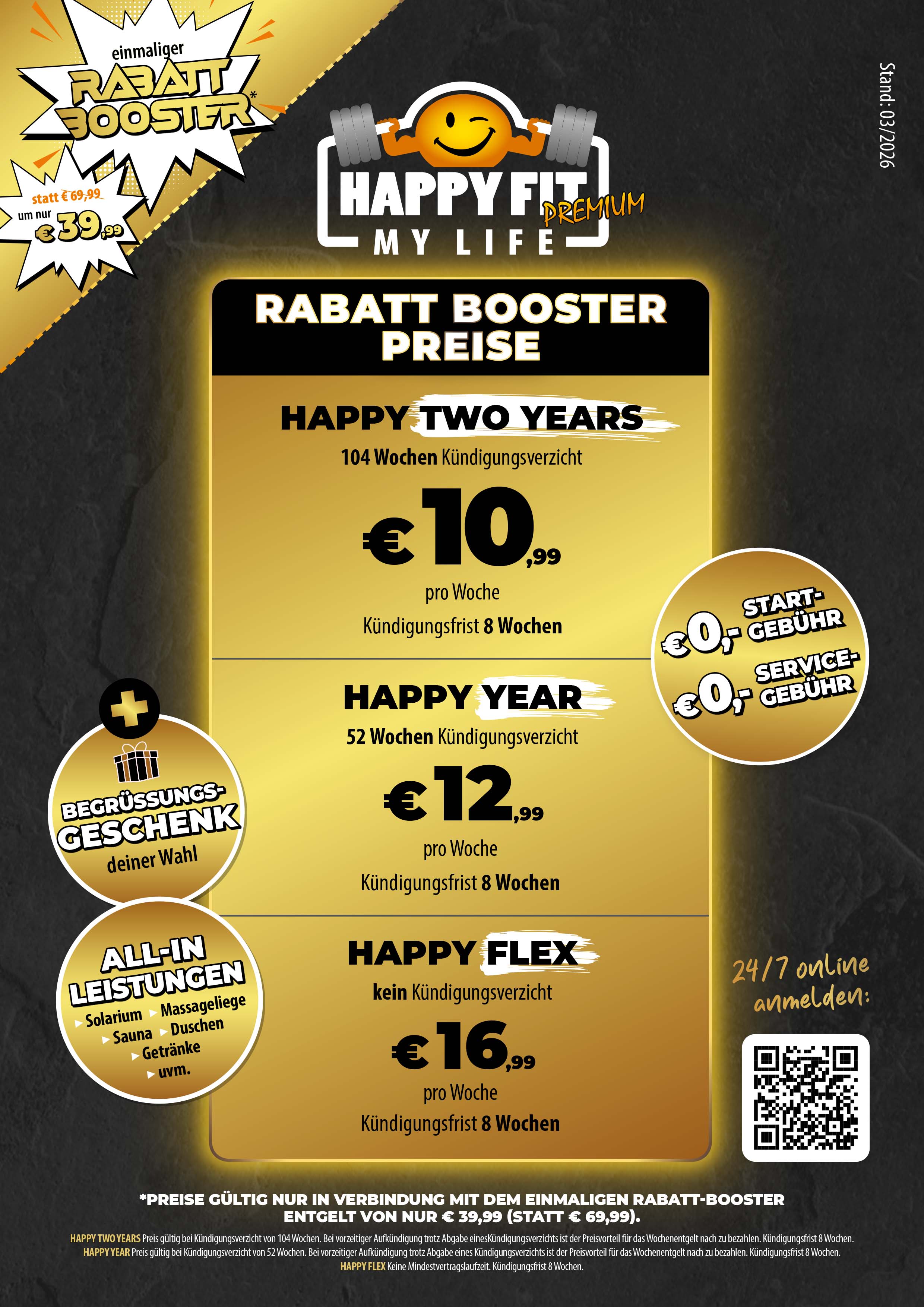 Preisliste Rabatt Booster