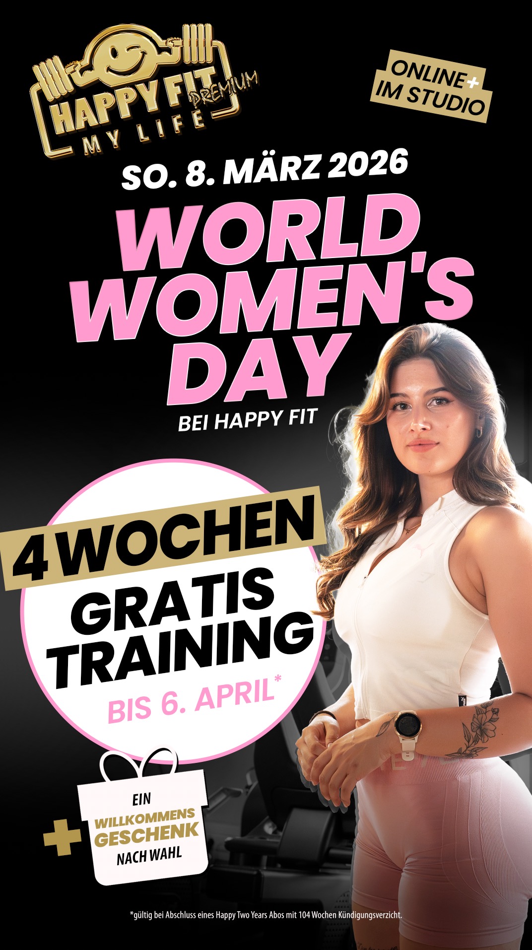 WORLD WOMAN'S DAY HAPPY FIT 2026