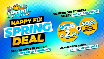 Happy Fix Spring Deal Aktion