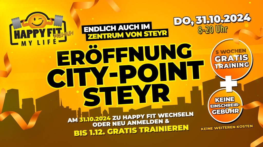 City Point Eröffnung HappyFit