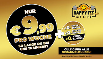 HappyFit Mega-Aktion